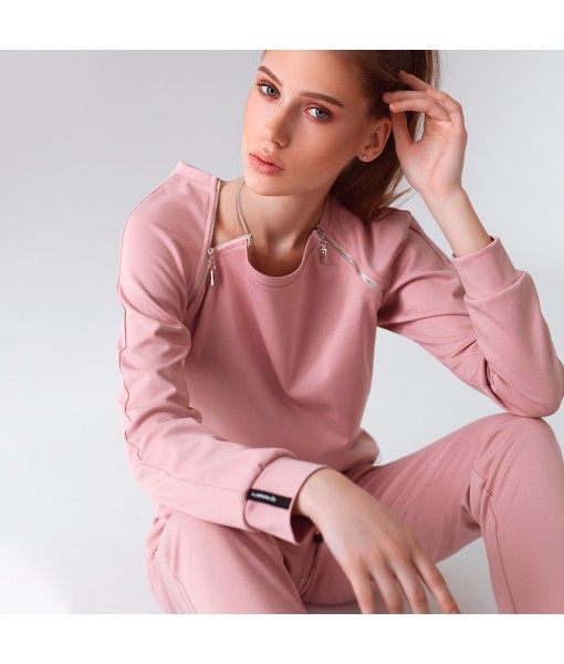   костюм з блискавками ніжна троянда