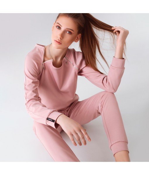   костюм з блискавками ніжна троянда