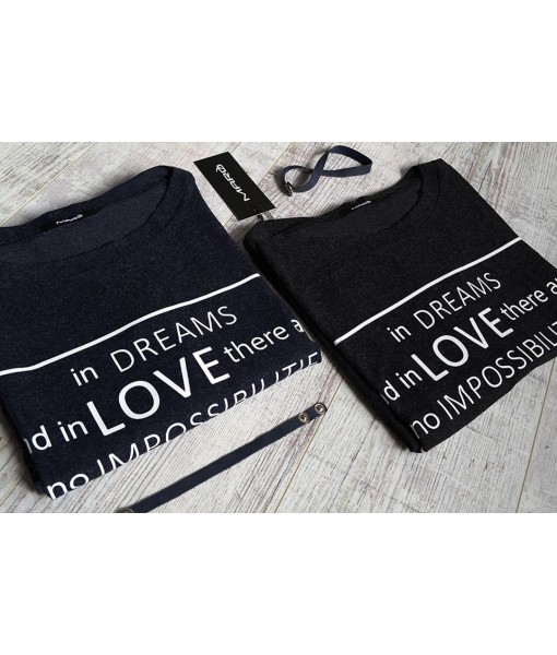 платье ангоровое с принтом   цвет мокрый асфальт