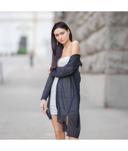 сукня - сорочка шифонова