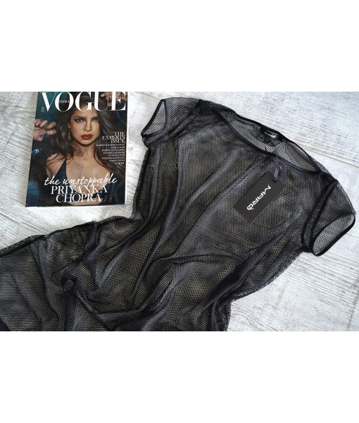 сукня - сітка міні