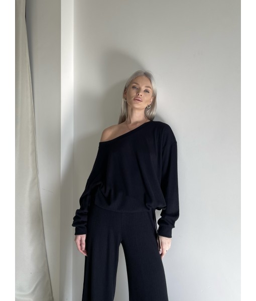 штани чорні трикотажні жакардові