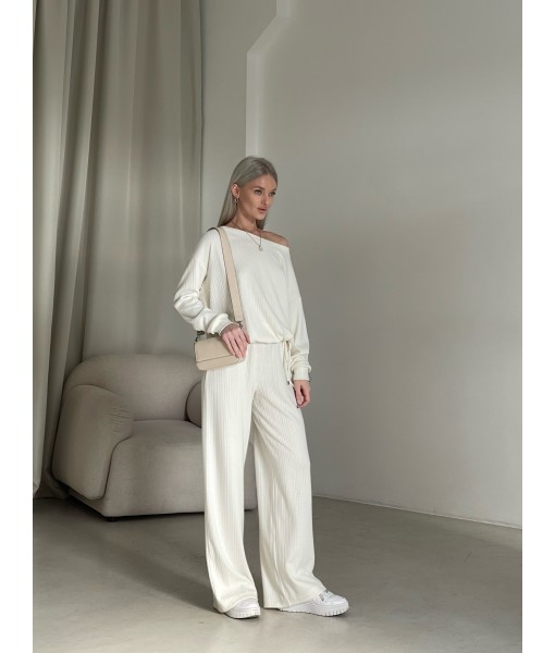 кофта oversize біла жакардова