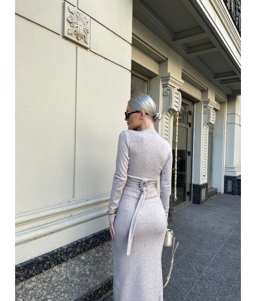 топ закритий с завязками трикотажний бежевий