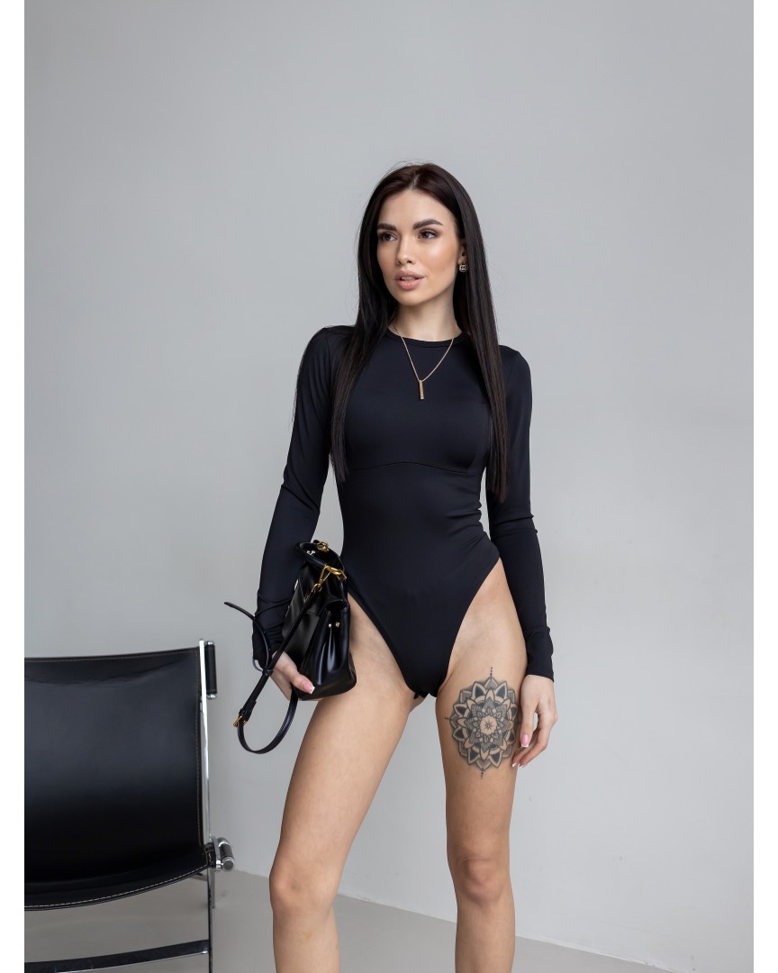 боді закрите MonoSkin чорне