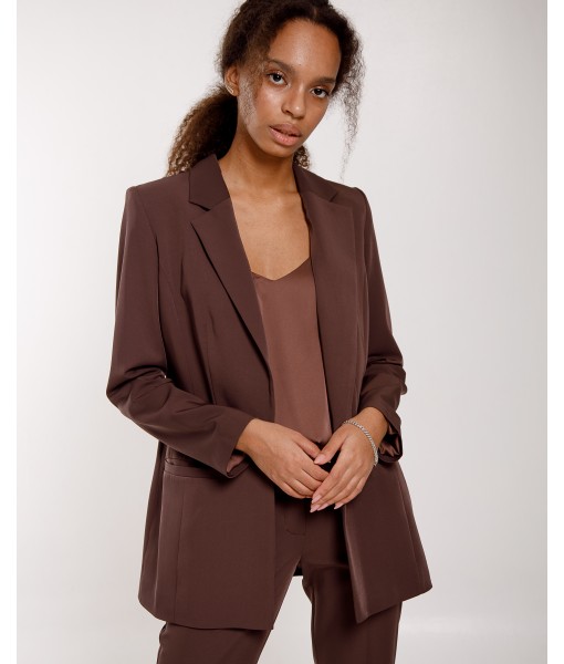 костюм піджак /штани шоколад