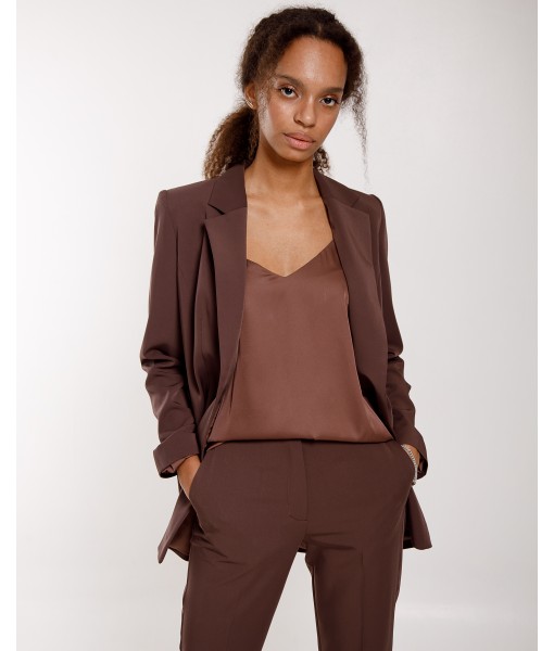 костюм піджак /штани шоколад