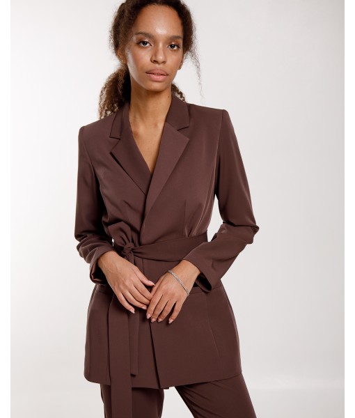 костюм піджак /штани шоколад