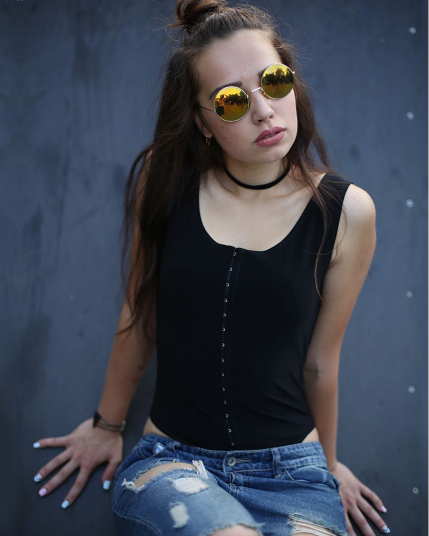 боді-корсет чорний