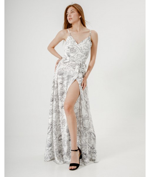 сарафан на запах шовковий