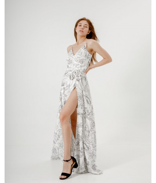 сарафан на запах шовковий