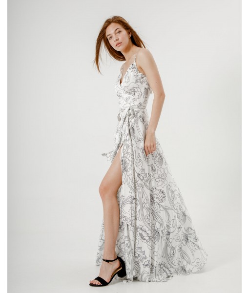 сарафан на запах шовковий