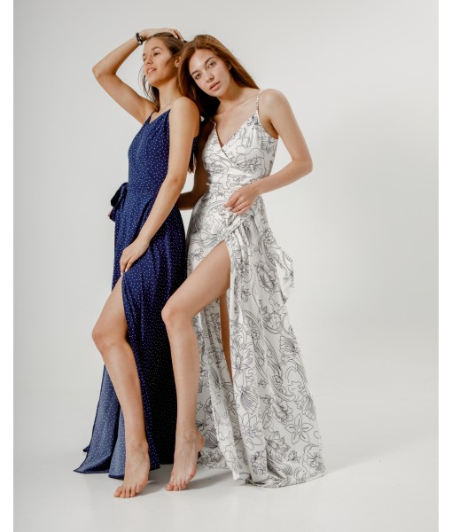 сарафан на запах шовковий