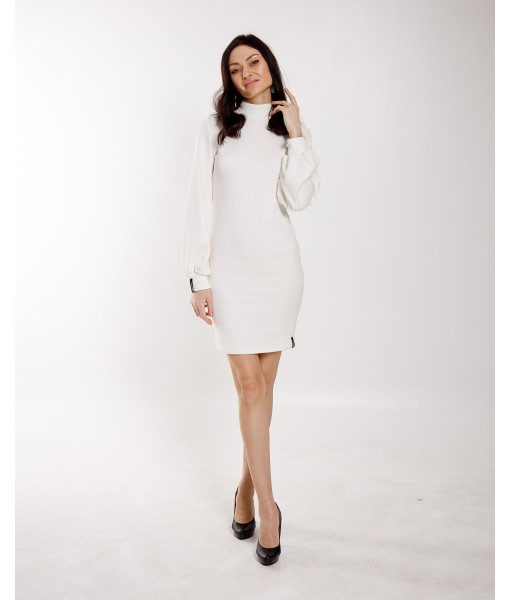  сукня PEARL з пишним рукавчиком ангорова