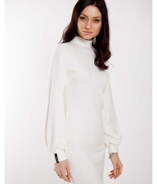  сукня PEARL з пишним рукавчиком ангорова