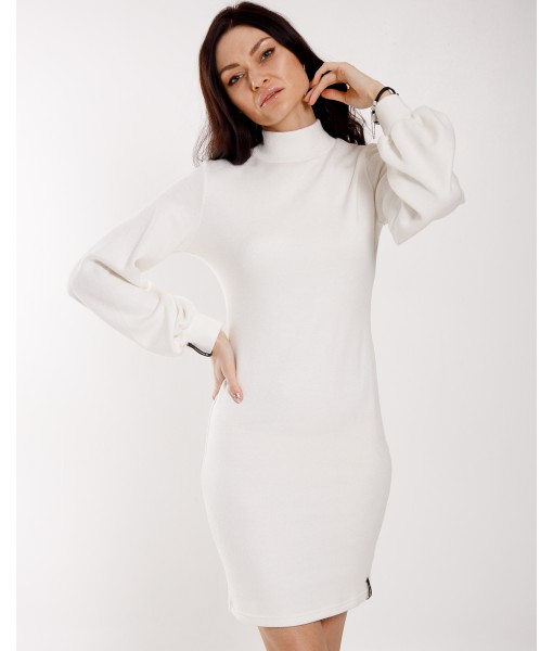  сукня PEARL з пишним рукавчиком ангорова
