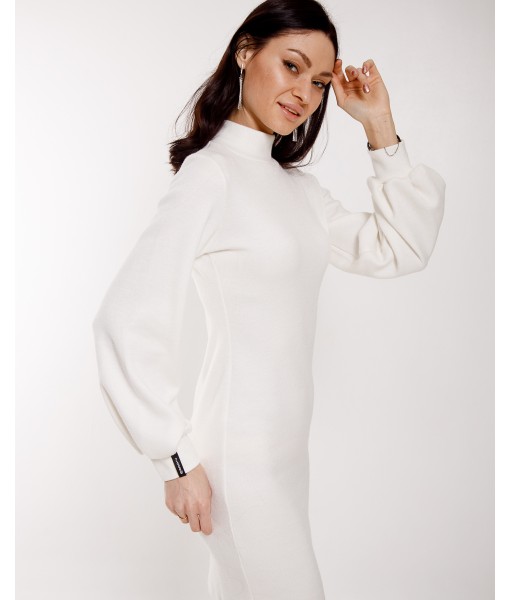  сукня PEARL з пишним рукавчиком ангорова