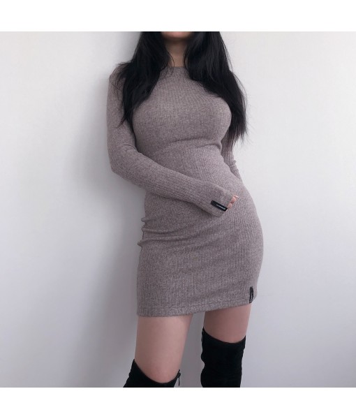 сукня міні олива трикотажна